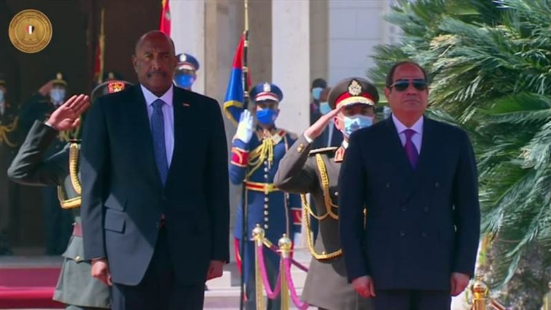 مراسم استقبال الرئيس