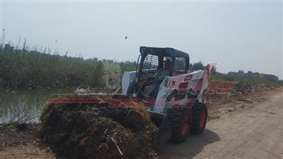 استمرار حملات النظافة بمدينة بيلا في كفر الشيخ