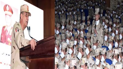 وزير الدفاع يلتقي بمقاتلي الجيش الثاني الميداني والمنطقة الغربية العسكرية