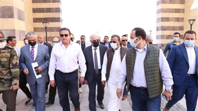القائم بأعمال وزير الصحة يتفقد مجمع الطور الطبي الجديد بجنوب سيناء