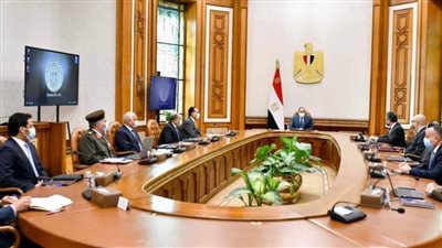  الرئيس السيسي يتابع الموقف التنفيذي لمشروع المتحف المصري الكبير 