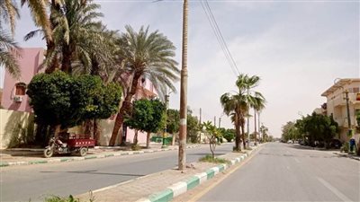 درجة حرارة عالية في ثاني أيام رمضان في الوادي الجديد