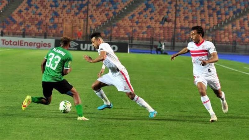 الزمالك ضد ساجرادا
