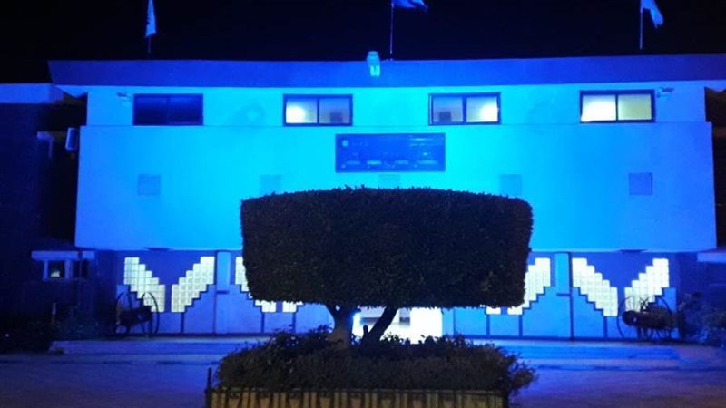 إضاءة أبنية الصحة