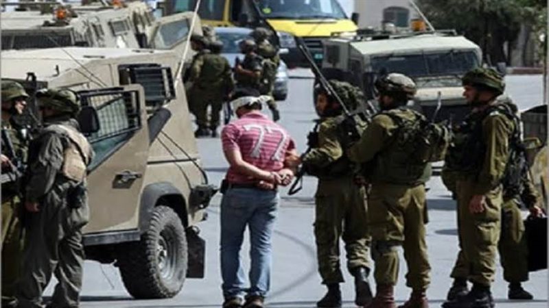 اعتقال فلسطينيين