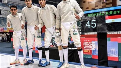 منتخب مصر يُتوَّج ببرونزية بطولة العالم لسلاح السيف شباب بدبي