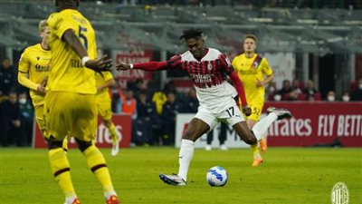 ميلان يتعادل مع بولونيا سلبيا في الدوري الإيطالي لكرة القدم