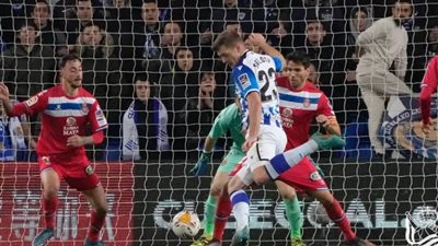 فوز ريال سوسيداد على إسبانيول بهدف نظيف في الدوري الإسباني لكرة القدم