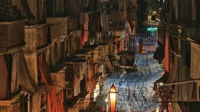 شارع عين جالوت بالإسكندرية يتحول إلى تحفة فنية