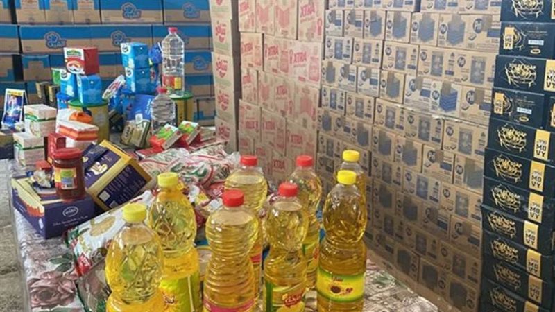 ضبط سلع تموينية