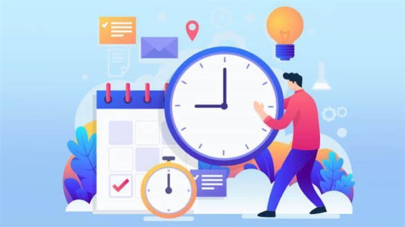 شعار تنظيم الوقت