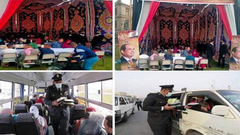 الداخلية تجهز وجبات