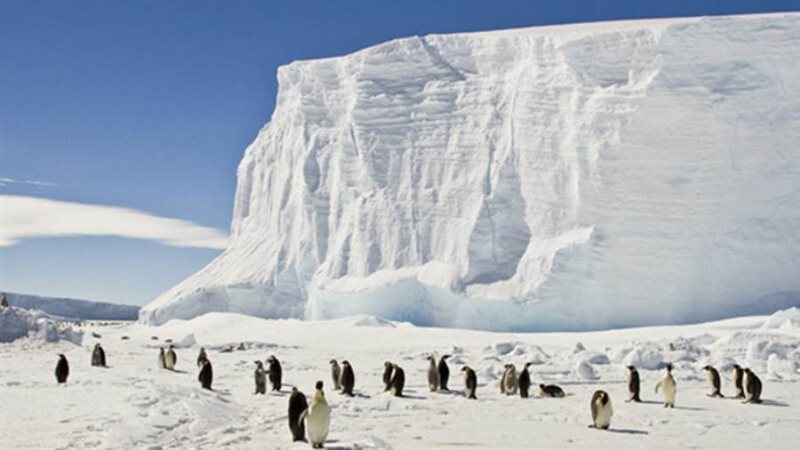 نهر جليدي ومخاوف