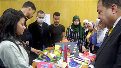 الوسائل التعليمية الفاعلة لتعليم وتعلم العلوم والرياضيات.. معرض طلابي بتربية المنيا