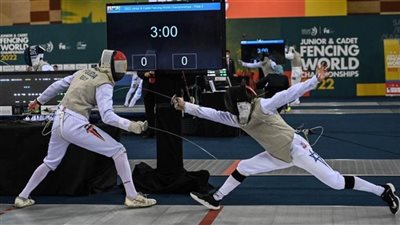 منتخب السلاح يخسر أمام إسرائيل في بطولة العالم للشباب بالإمارات