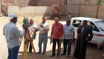 بنى سويف والواسطى تواصلان الرفع المساحي وحصر الأراضي المقترحة لحياة كريمة 