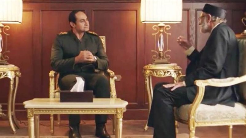 مشهد من مسلسل الاختيار