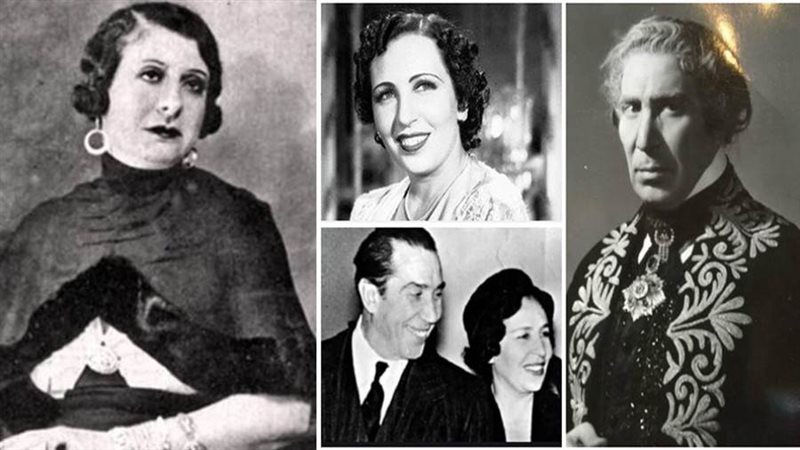 الفنانون يوسف وهبي