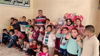 رياضة كفر الشيخ تحتفل بيوم اليتيم بمراكز الشباب