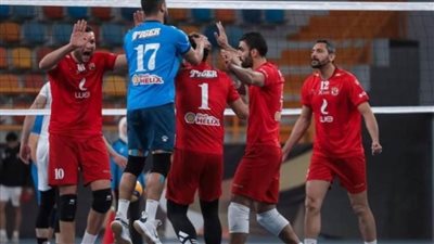 الأهلي يفوز على بتروجت في أولى مباريات نصف نهائي كأس مصر لرجال الطائرة