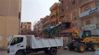 رفع كفاءة منظومة النظافة والتجميل في أحياء كفر الشيخ
