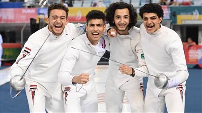 منتخب الشباب يتأهل لنهائي بطولة العالم للسلاح بدبي 