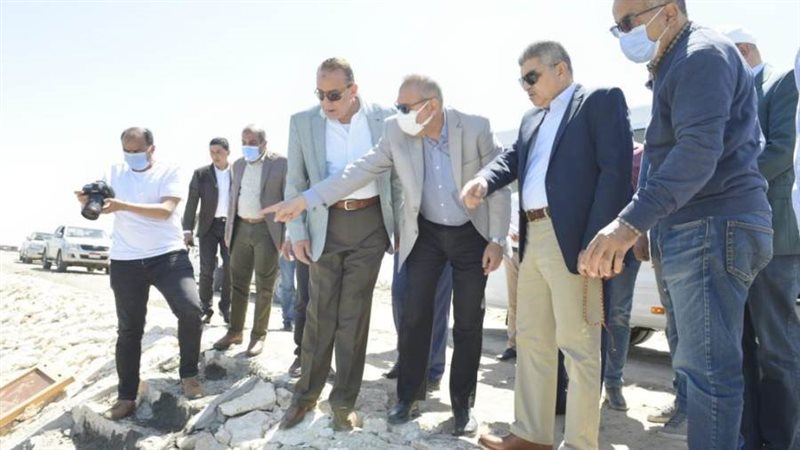 خلال الجولة التفقدية