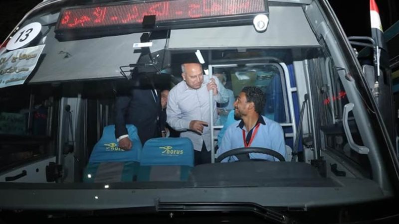 وزير النقل يدشن المرحلة