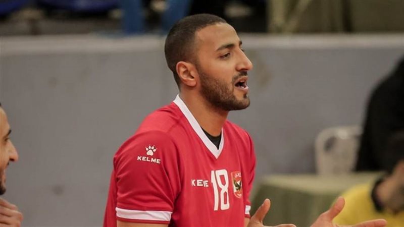 أحمد سعيد لاعب طائرة