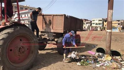 حملات نظافة ورفع جميع التراكمات بكفر الشيخ