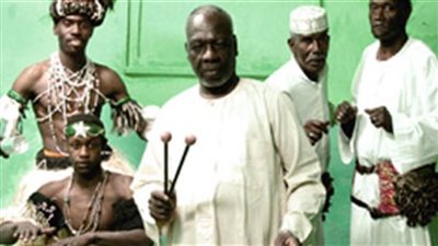 فرقة الرانجو الإفريقية مع عزف السمسمية 14 أبريل بمسرح الضمة