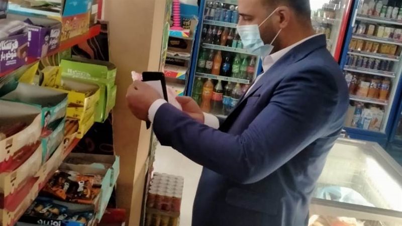 جانب من الحملة التموينية