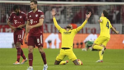 بايرن ميونيخ يودع دوري أبطال أوروبا في مفاجأة مدوية صنعها فياريال الإسباني