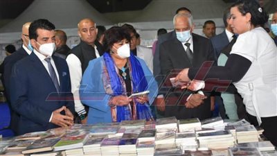 وزيرة الثقافة: معرض فيصل للكتاب بات عيدًا سنويًا لأهالي الجيزة