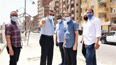 محافظ الغربية يتفقد تنفيذ خطة الرصف بمركز طنطا بتكلفة 4.4 مليون جنيه