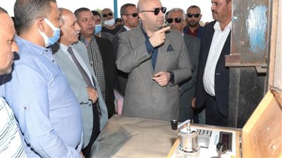 ابذلوا قصارى جهدكم: رسالة محافظ بني سويف للقائمين على منظومة توريد القمح 