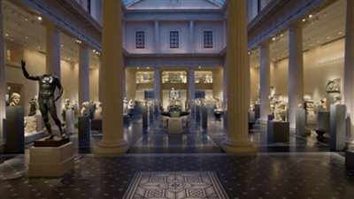 المتحف اليوناني الروماني يستقبل 10 قطع أثرية ضخمة 