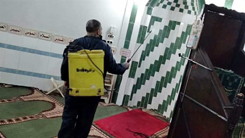 تعقيم المساجد