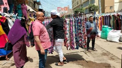 حملات مكبرة لإزالة الإشغالات بشوارع كفر الشيخ