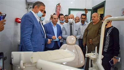 وكيل صحة الشرقية يفتتح عيادة الأسنان بطب الأسرة بههيا