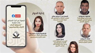 تنسيقية شباب الأحزاب تناقش نجاح الجمهورية الجديدة في استخدام القوى الناعمة بـ