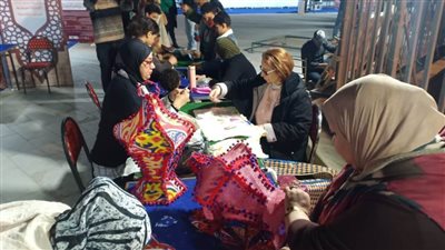 ورش حرف بيئية وتراثية في فعاليات رمضانية بسور القاهرة الفاطمية 