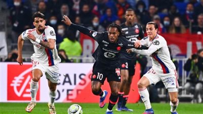 ليون يفوز على بوردو 6ـ1 في الدوري الفرنسي لكرة القدم