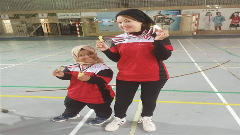 شيماء عمر بطلة الريشة