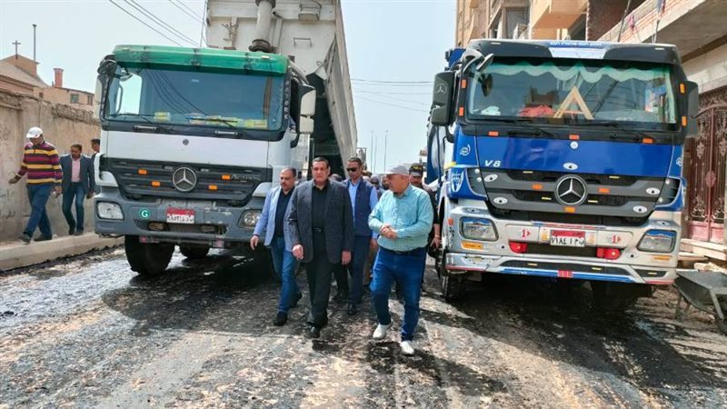 محافظ البحيرة يتفقد