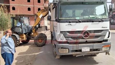 تواصل حملات التجميل ورفع الإشغالات والإنارة العامة بكفر الشيخ