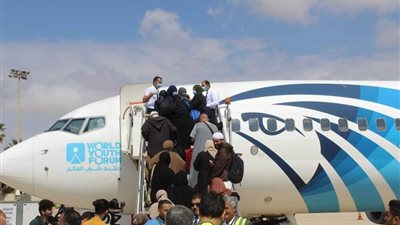 تشغيل أولى رحلات مصر للطيران إلى مطار بنغازي بليبيا