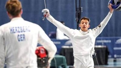 محمد السيد يصعد للمركز 12 في التصنيف الدولي لسيف المبارزة رجال