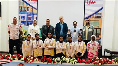 جامعة العريش في مهرجان التميز الرياضي  