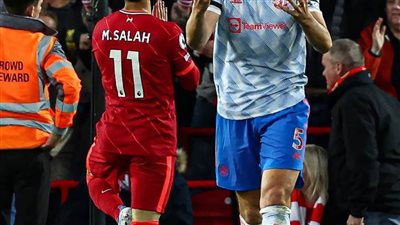 محمد صلاح يسجل ثنائية من رباعية ليفربول في شباك مانشستر يونايتد